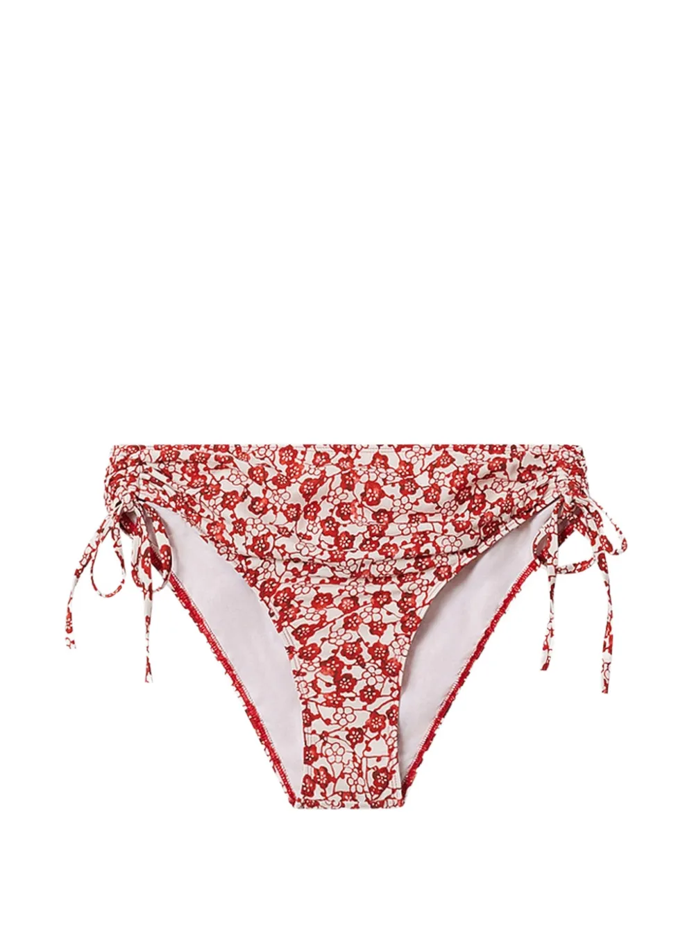ISABEL MARANT floral tie side panties - Rosso