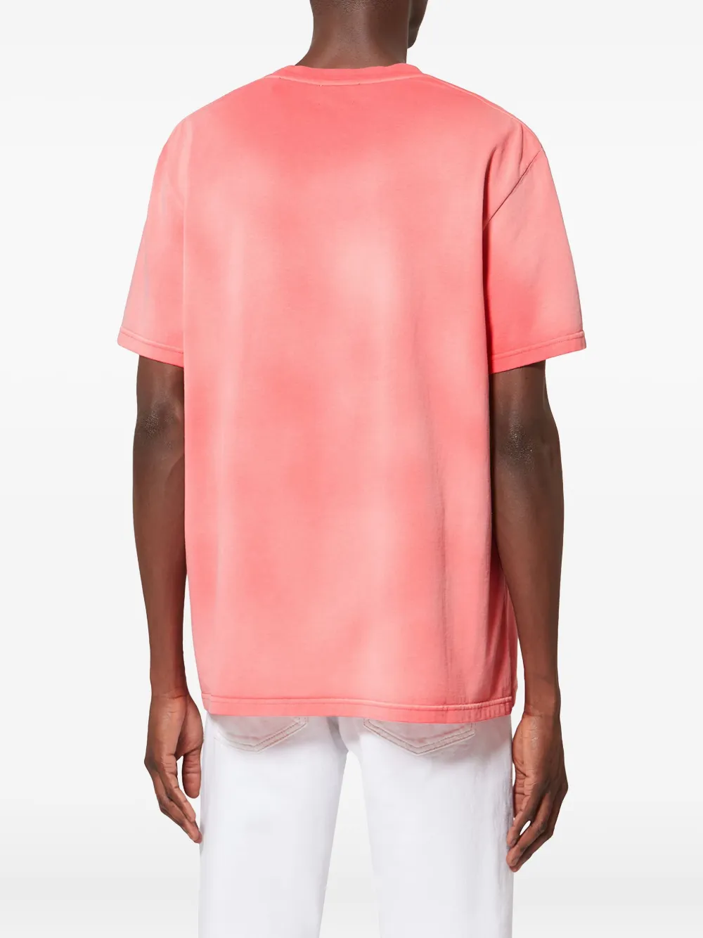 MARANT Honore T-shirt met logodetail Roze