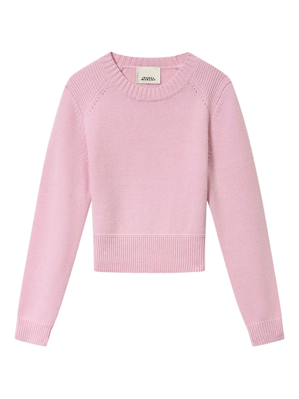 ISABEL MARANT pull en maille côtelée | rose | Image 1