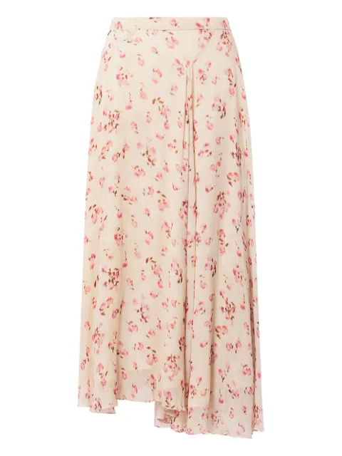 MARANT ÉTOILE Lycia floral-pattern midi skirt