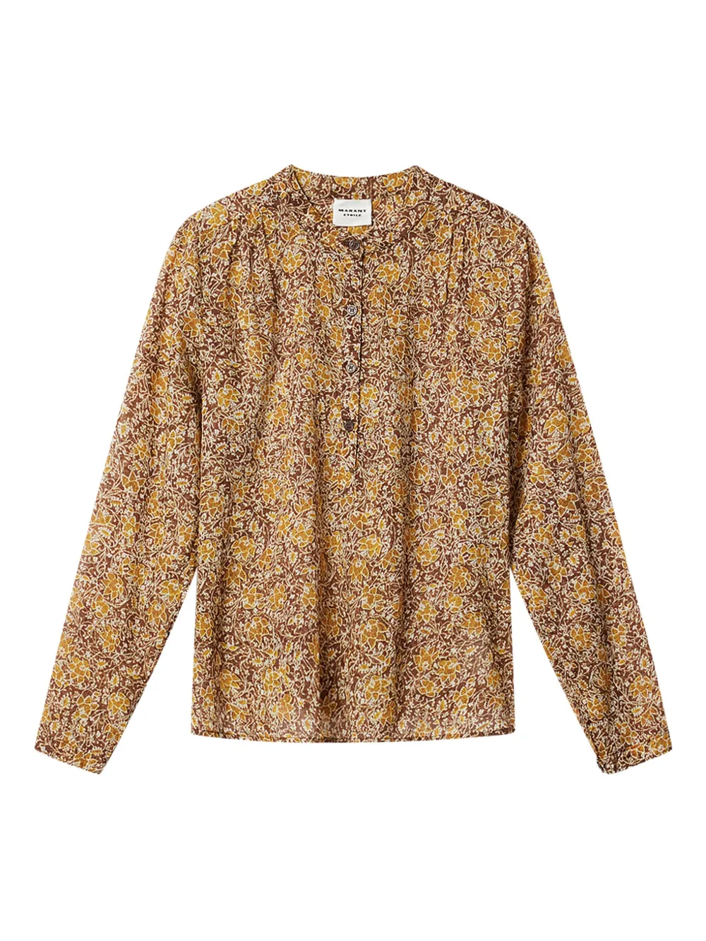 MARANT ÉTOILE MARIA floral-pattern blouse | Green | Image 1