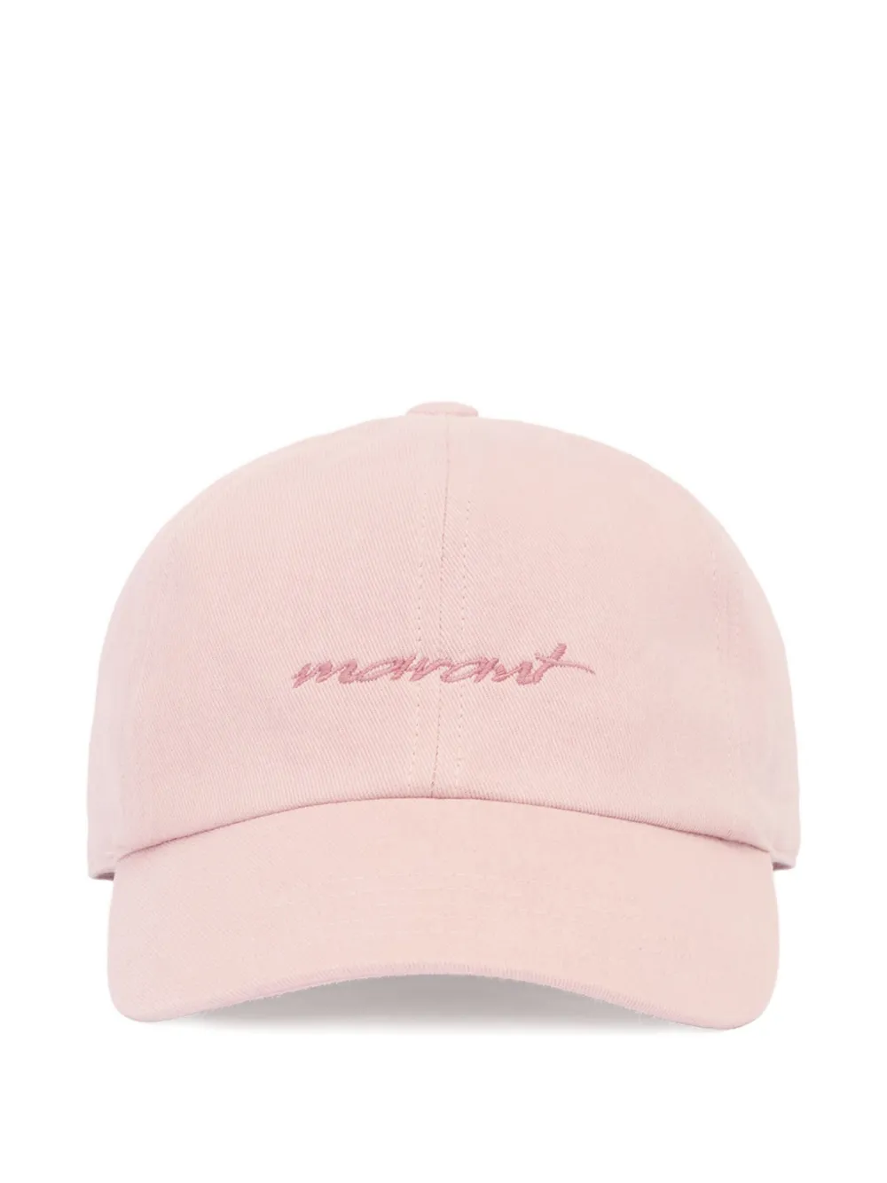ISABEL MARANT Tomas embroidered cap | Pink | Image 1