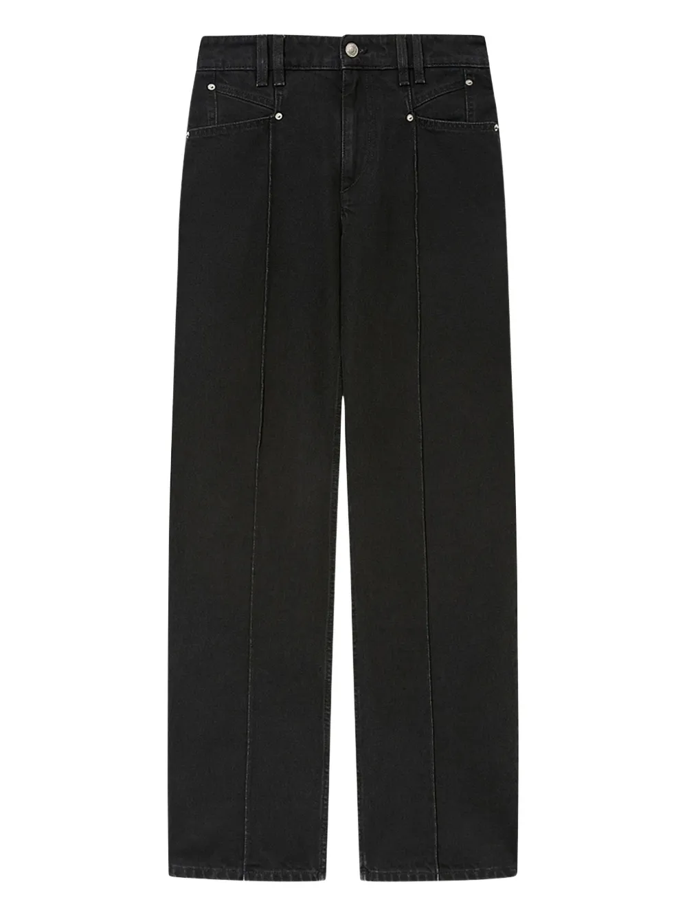 ISABEL MARANT Drolane seam jeans | Black | Image 1