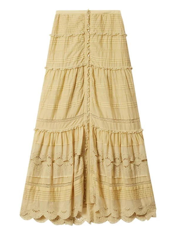Marant Étoile Paoline Skirt in Yellow