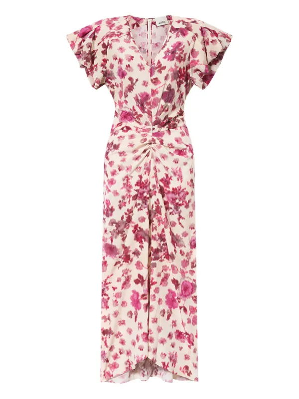 isabel marant red floral dress Sabba Dress - Female - Red - Size 38