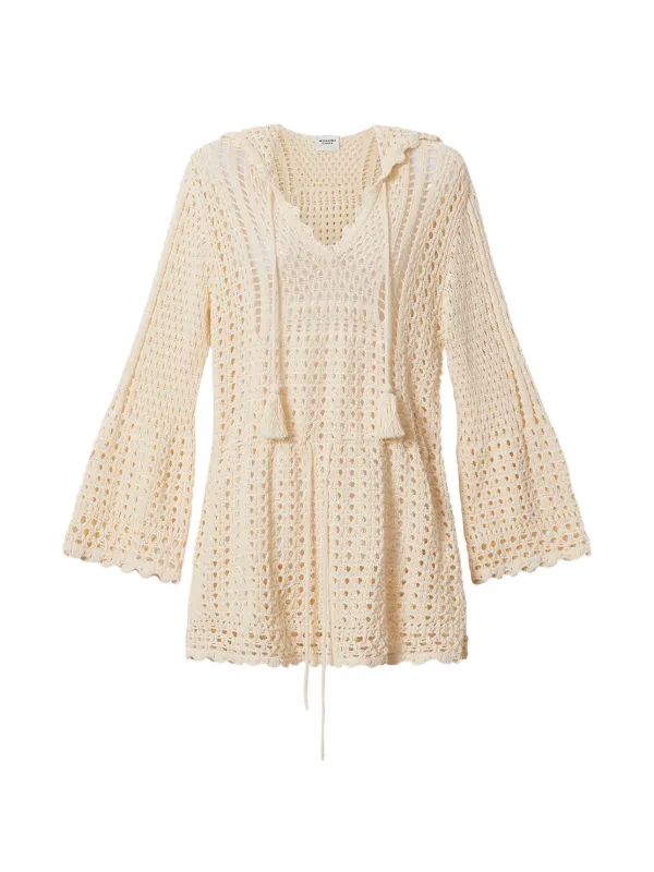 Marant Étoile Zelnie Dress in Neutrals