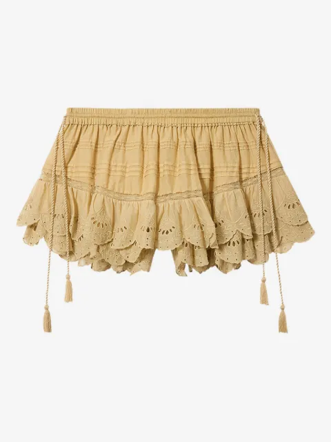 MARANT ÉTOILE Puria ruffled shorts