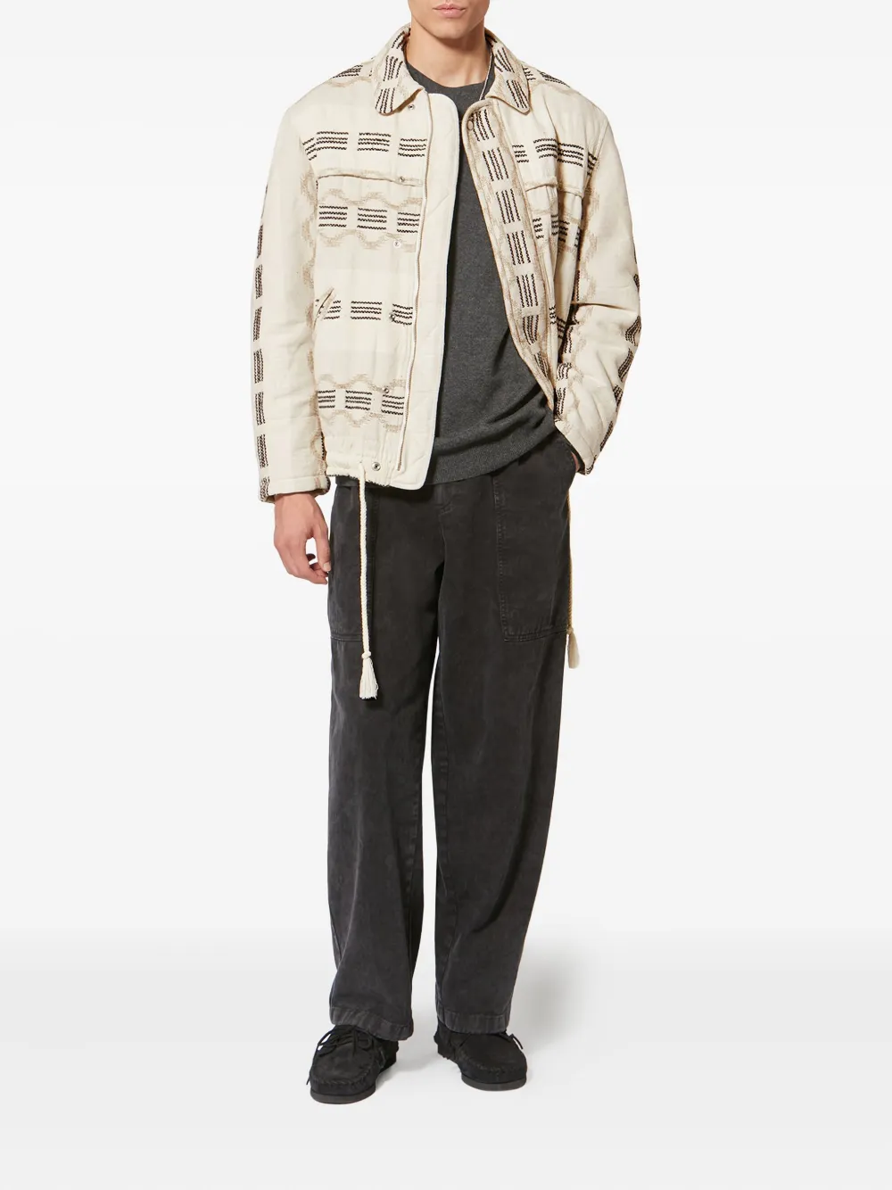 MARANT Deyis patterned jacket | Bomber Jackets | Image 2