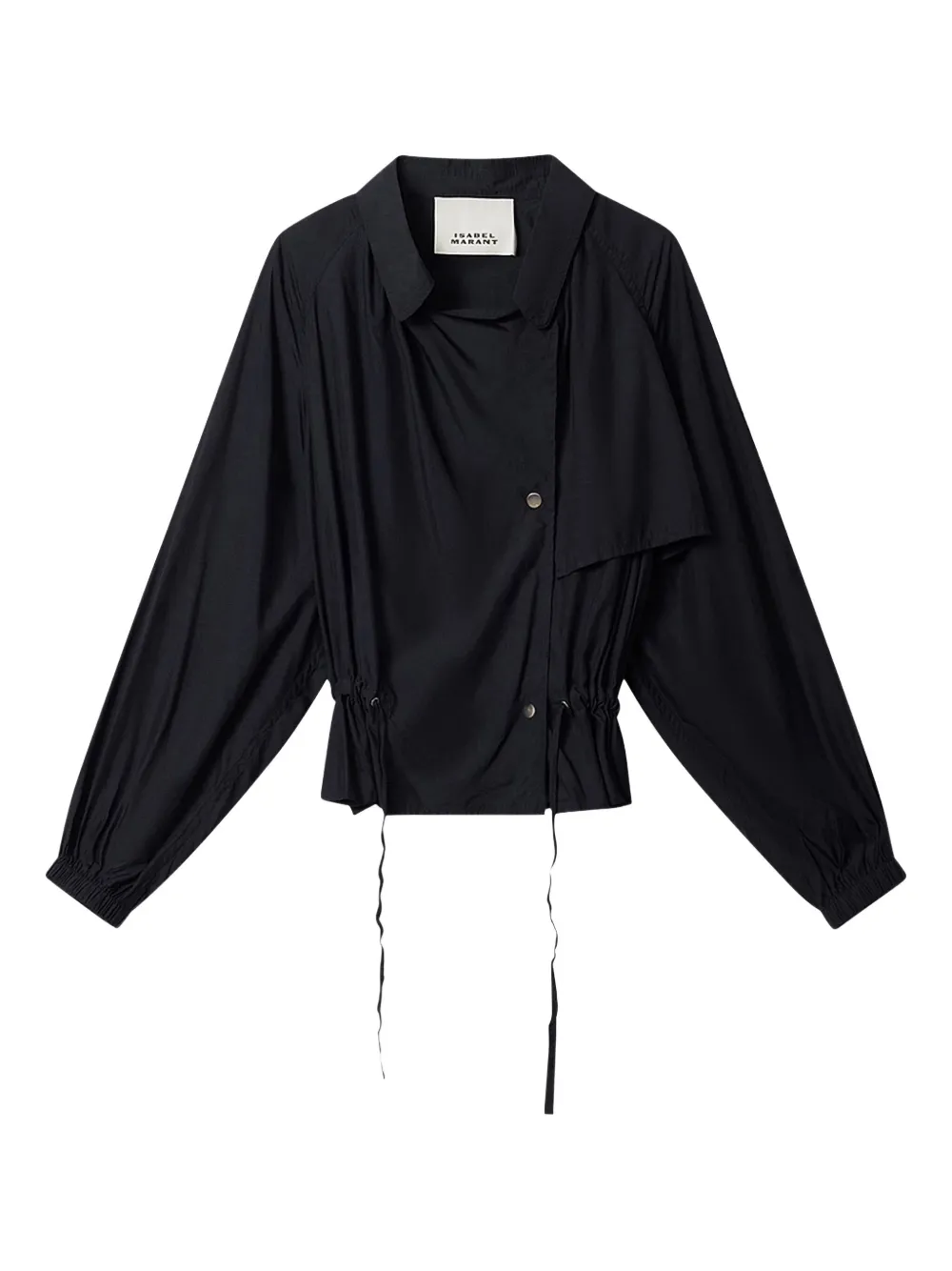 ISABEL MARANT Giacca XGwenola con coulisse - Nero