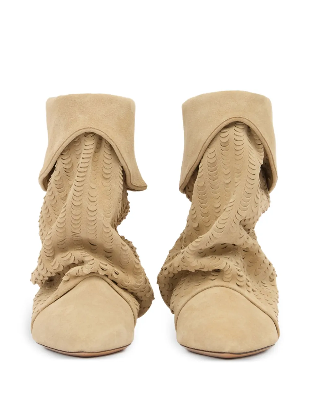 Isabel Marant Edrik Laser-cut Boots In Multi