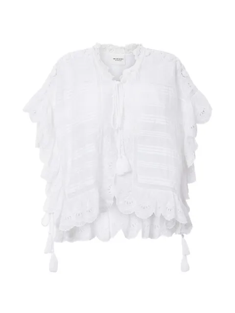 MARANT ÉTOILE Payton broderie-anglaise blouse