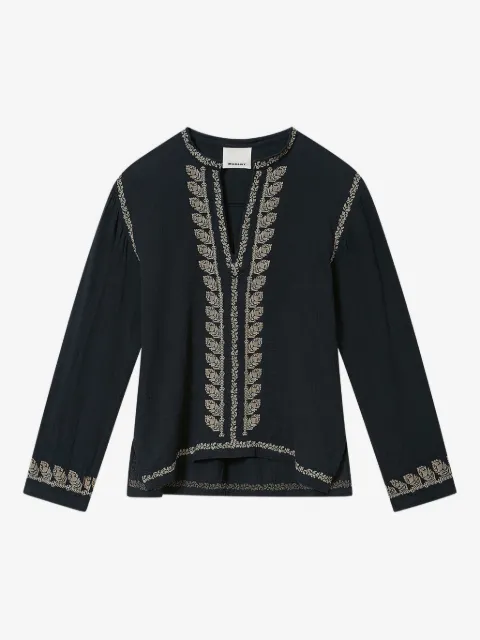 MARANT Cizalie embroidered top