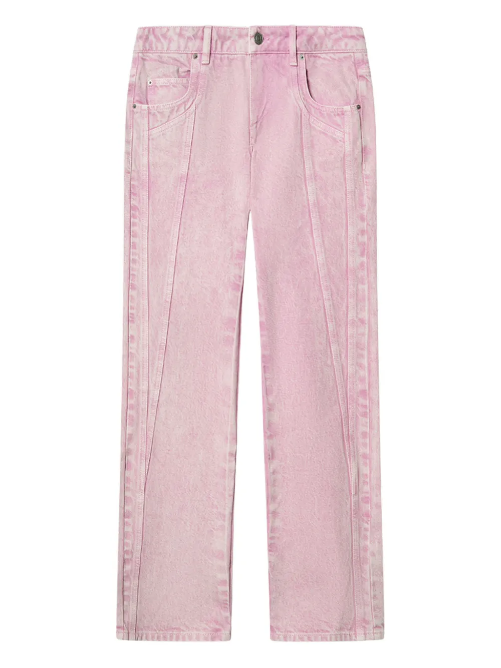 MARANT ÉTOILE Jaylis five-pockets jeans - Rosa