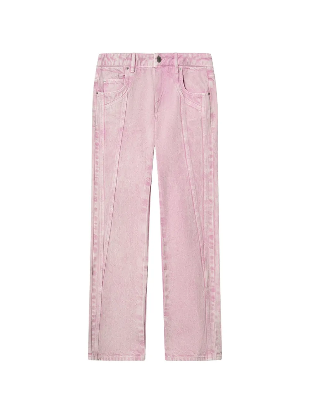 MARANT ÉTOILE Jaylis five-pockets jeans - Rosa