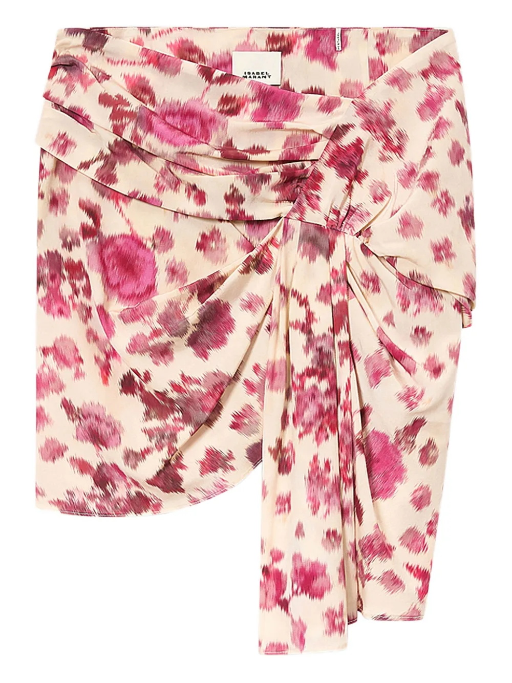 ISABEL MARANT x Ovia floral knot skirt | Neutrals | Image 1