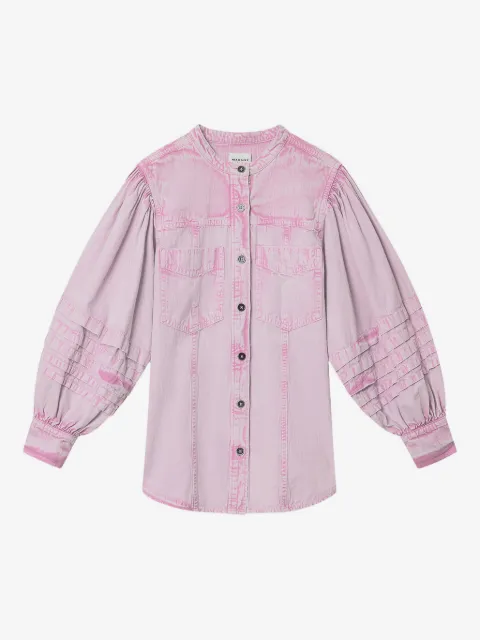 MARANT ÉTOILE Mileda patch-pocket shirt