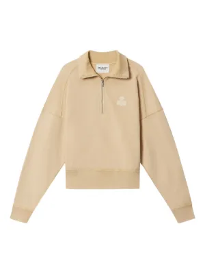 MARANT ÉTOILE Zipped Sweatshirt | Grey | FARFETCH ZA
