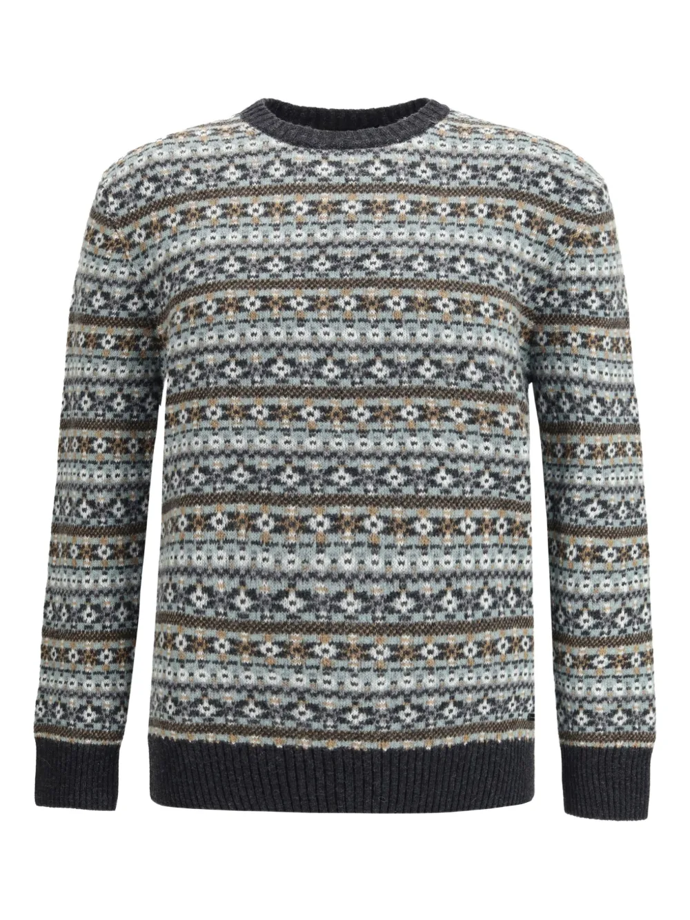 BROOKSFIELD patterned sweater - Blu