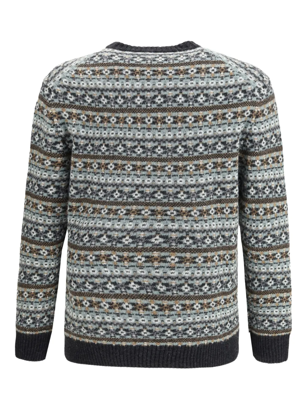 BROOKSFIELD patterned sweater - Blauw