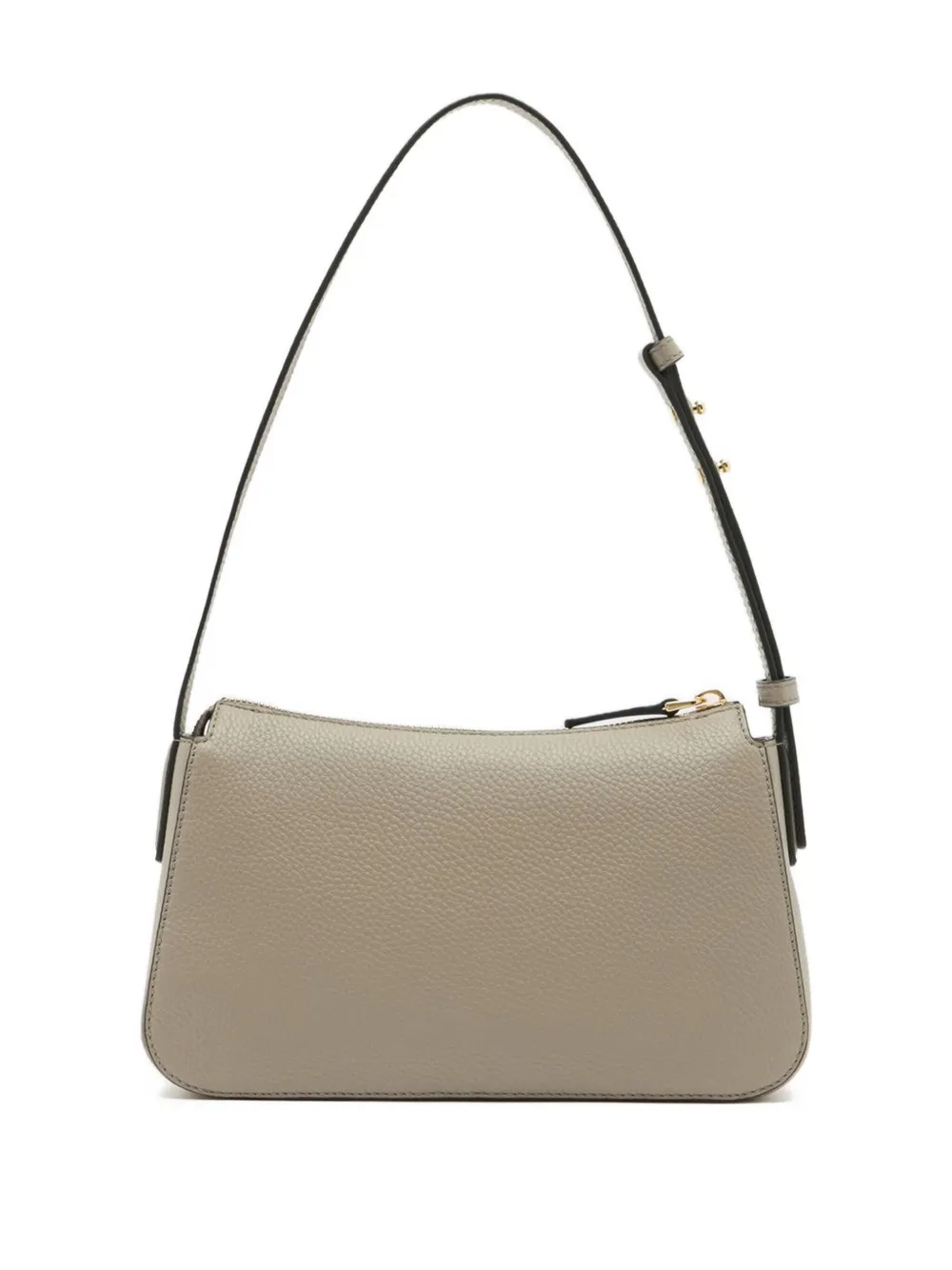 Bally Kleine leren schoudertas met B-ketting - Beige