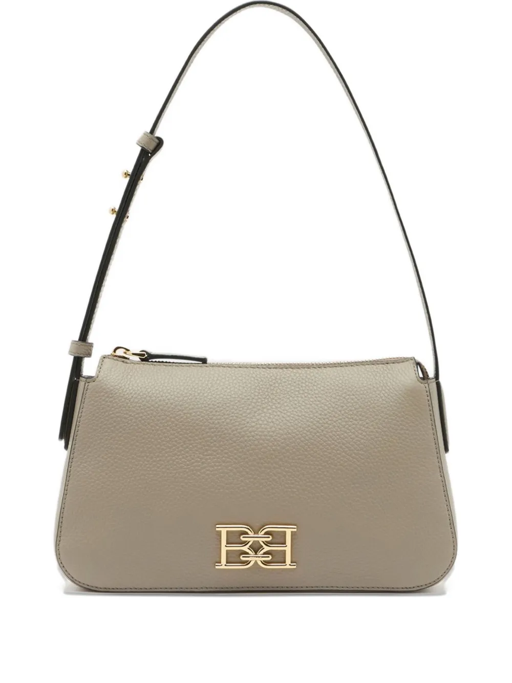 Bally Small B-chain Leather Shoulder Bag In Neutral