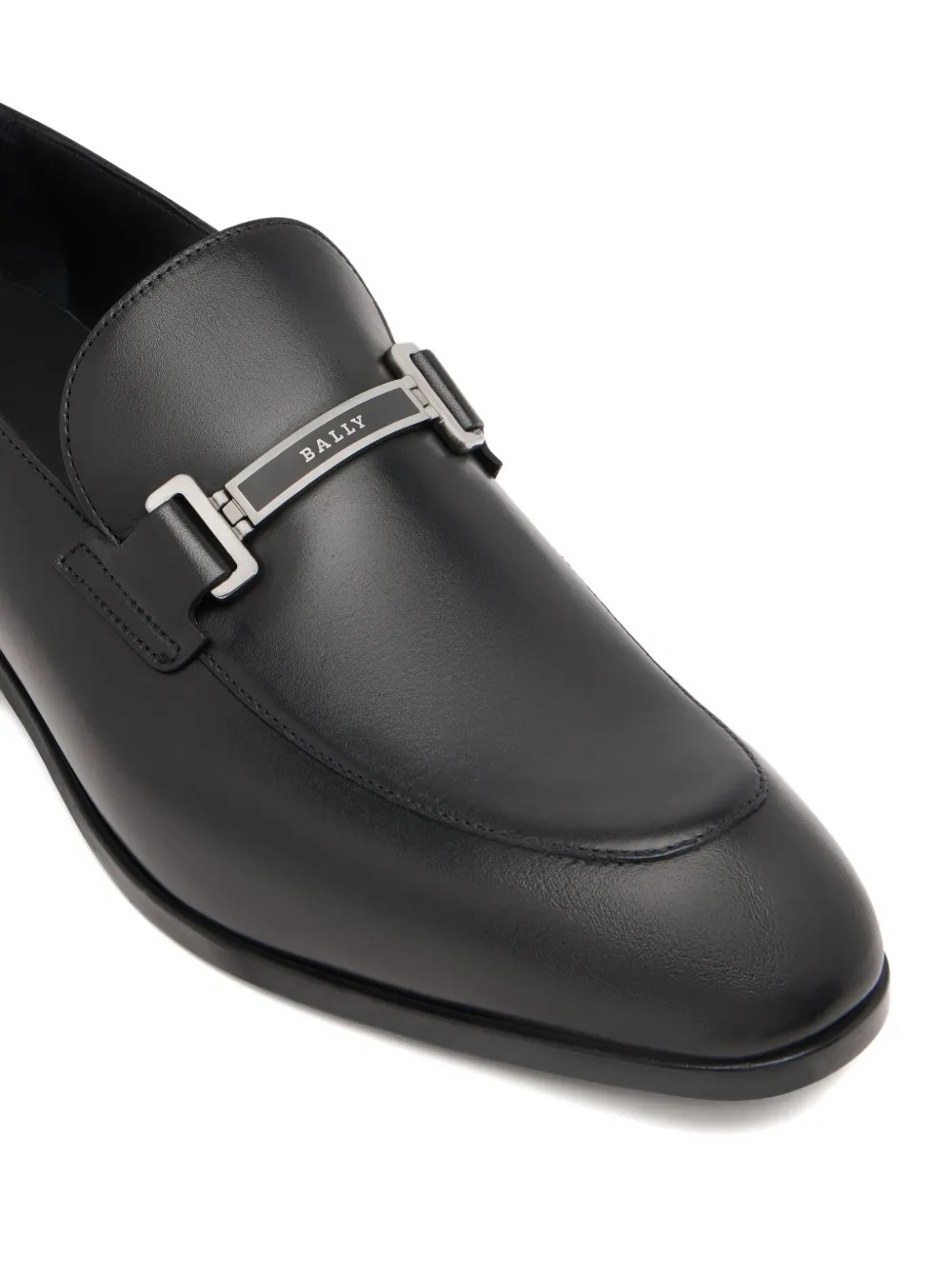 Bally Onizy leren loafers Zwart