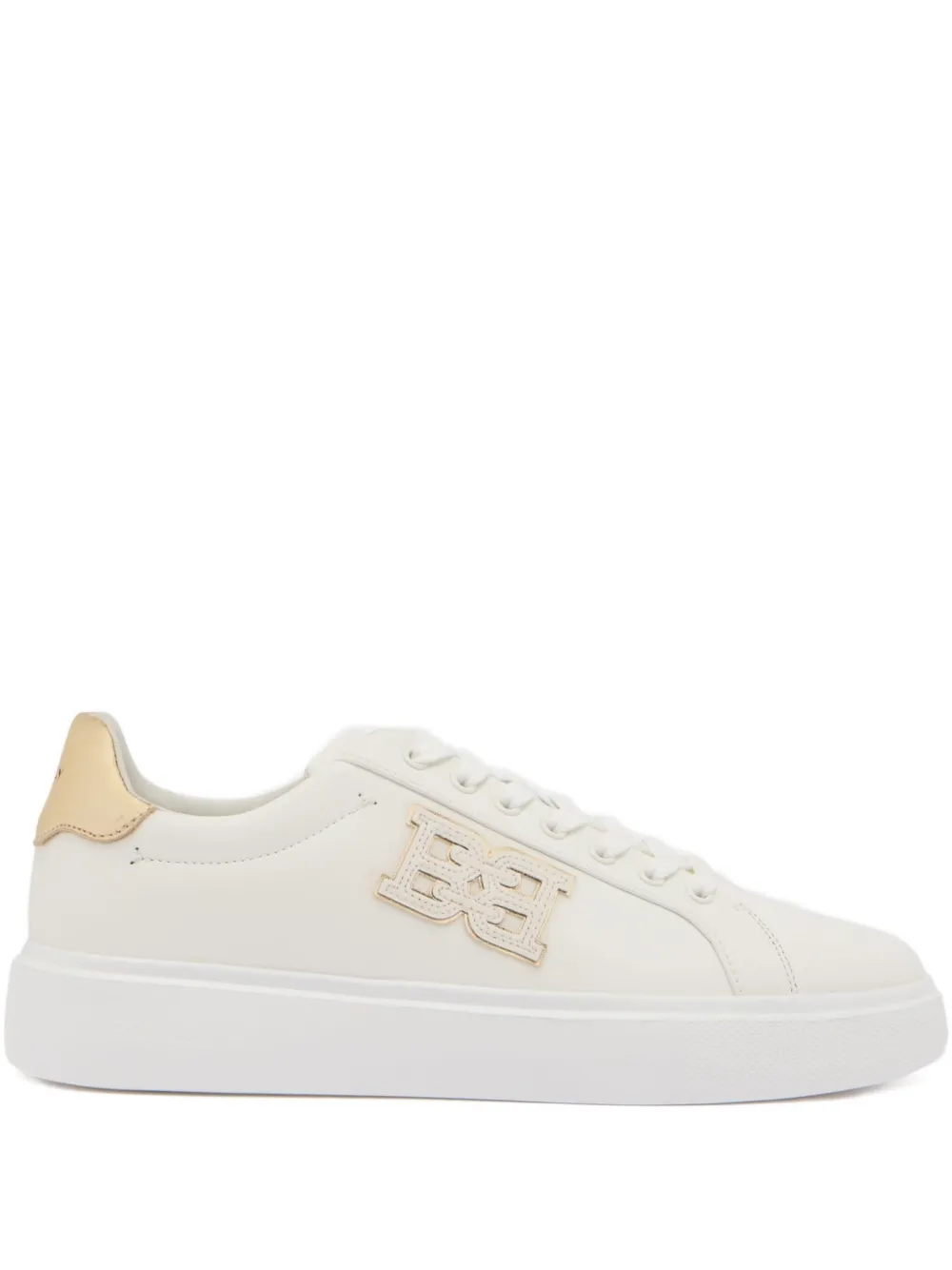Bally Blayze B-chain Leather Sneakers In Neutral