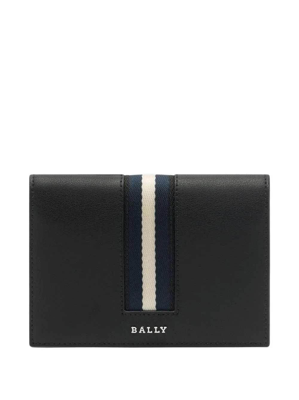 Bally ribbon leather passport case | Black | Image 1