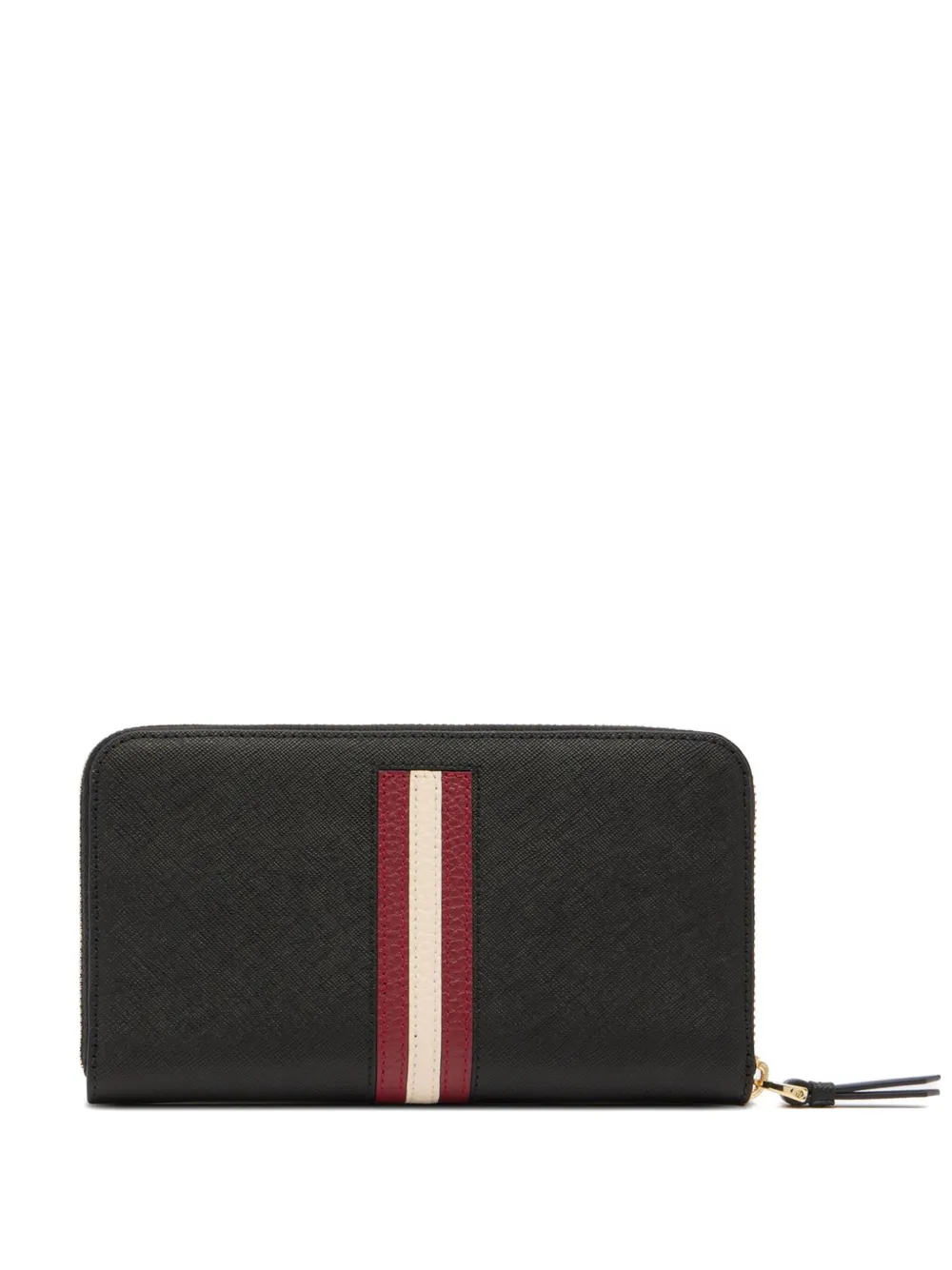 Bally embossed ribbon leather wallet | Black | Image 1