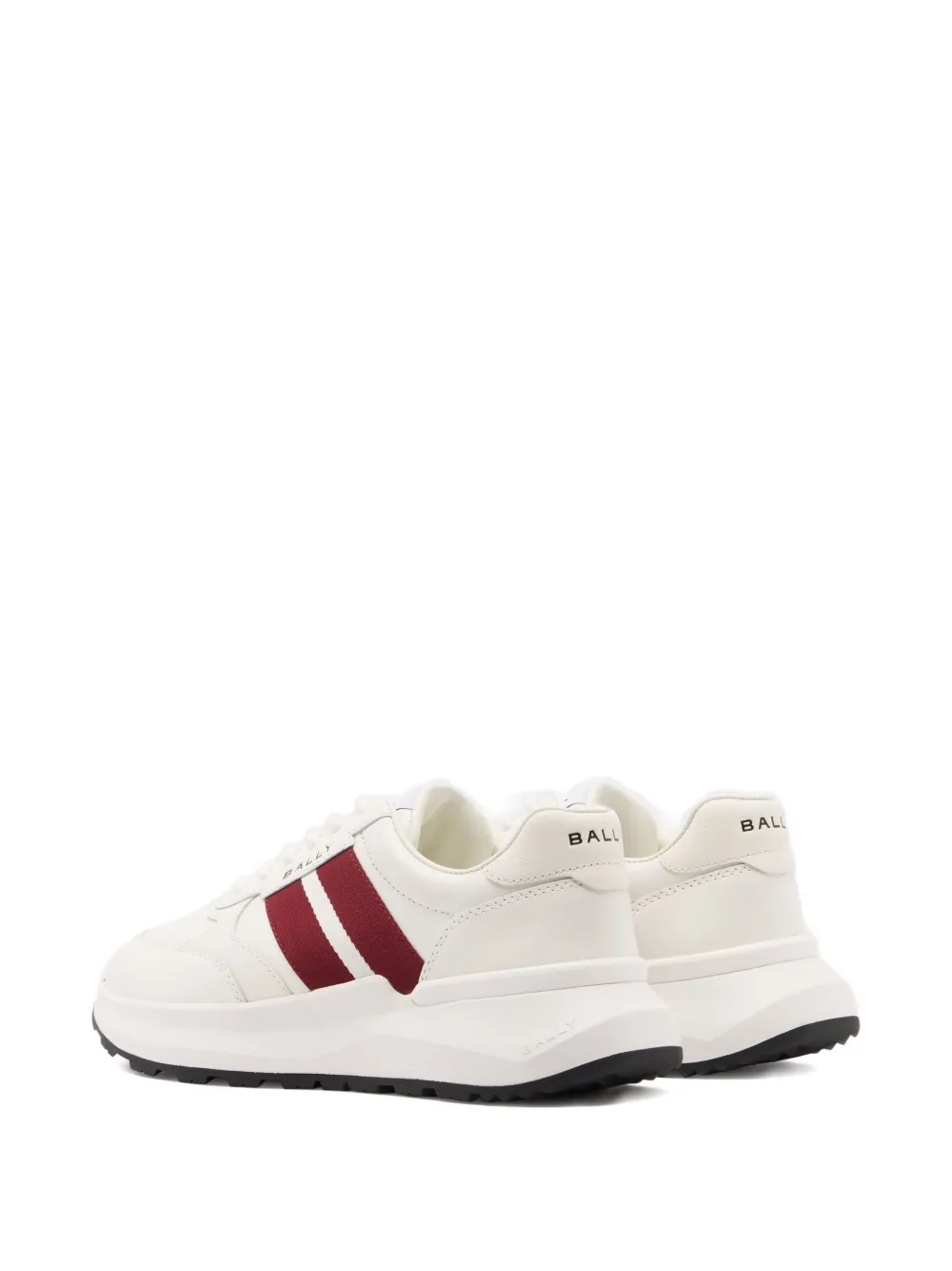 Bally Sylen sneakers met logo en strik Wit