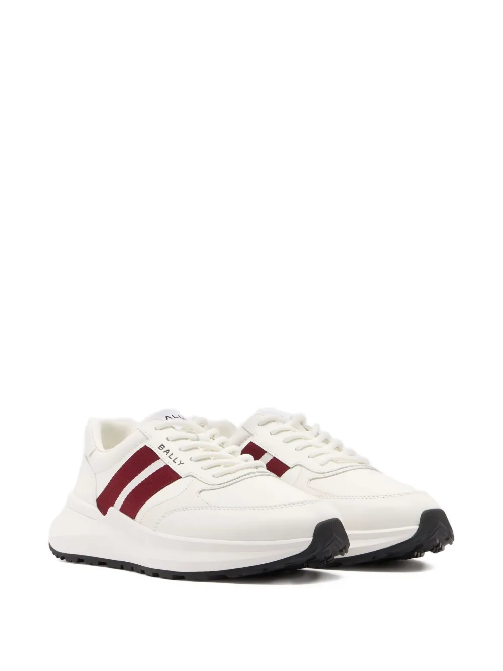 Bally Sylen sneakers met logo en strik - Wit