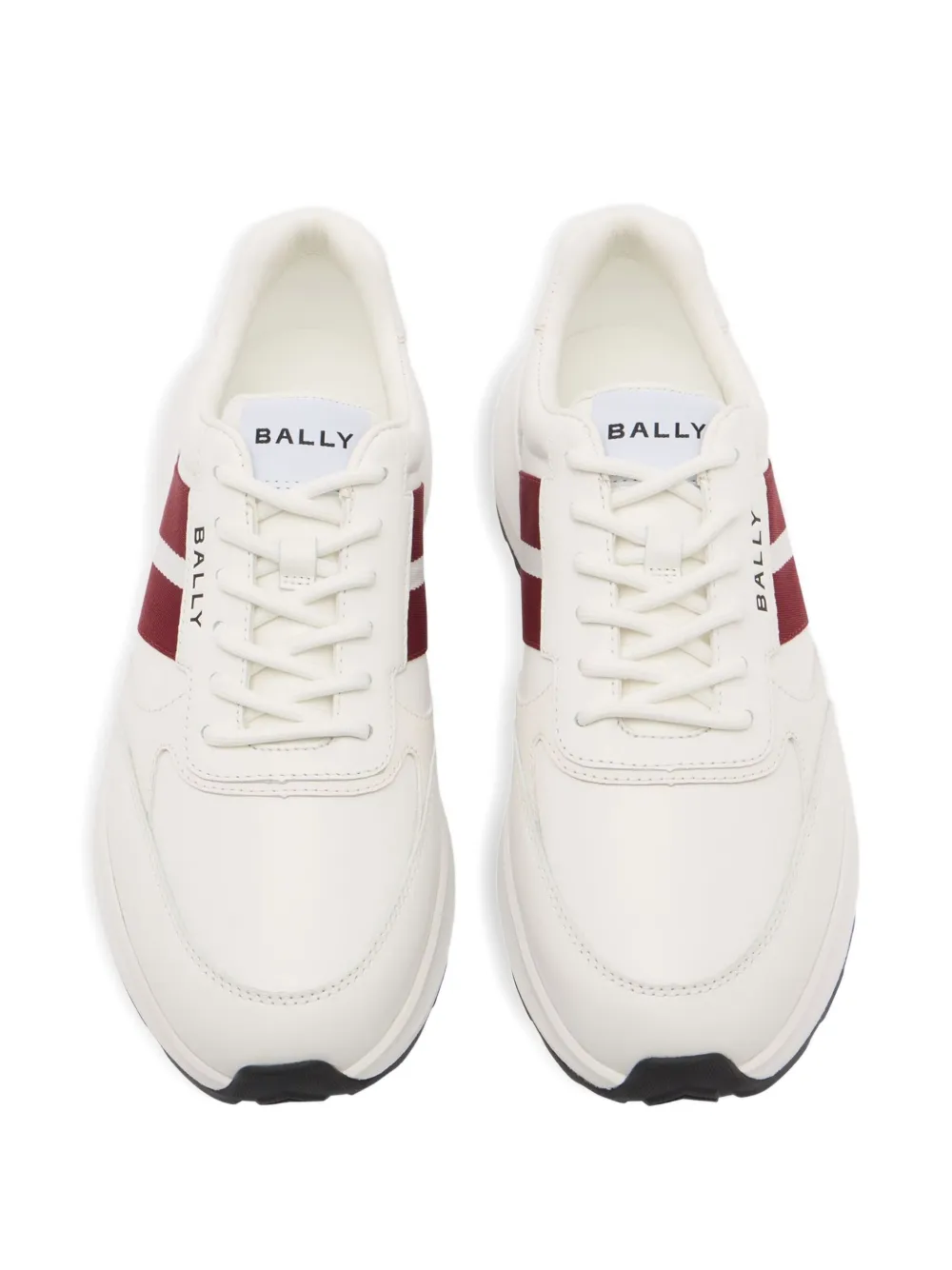 Bally Sylen sneakers met logo en strik Wit