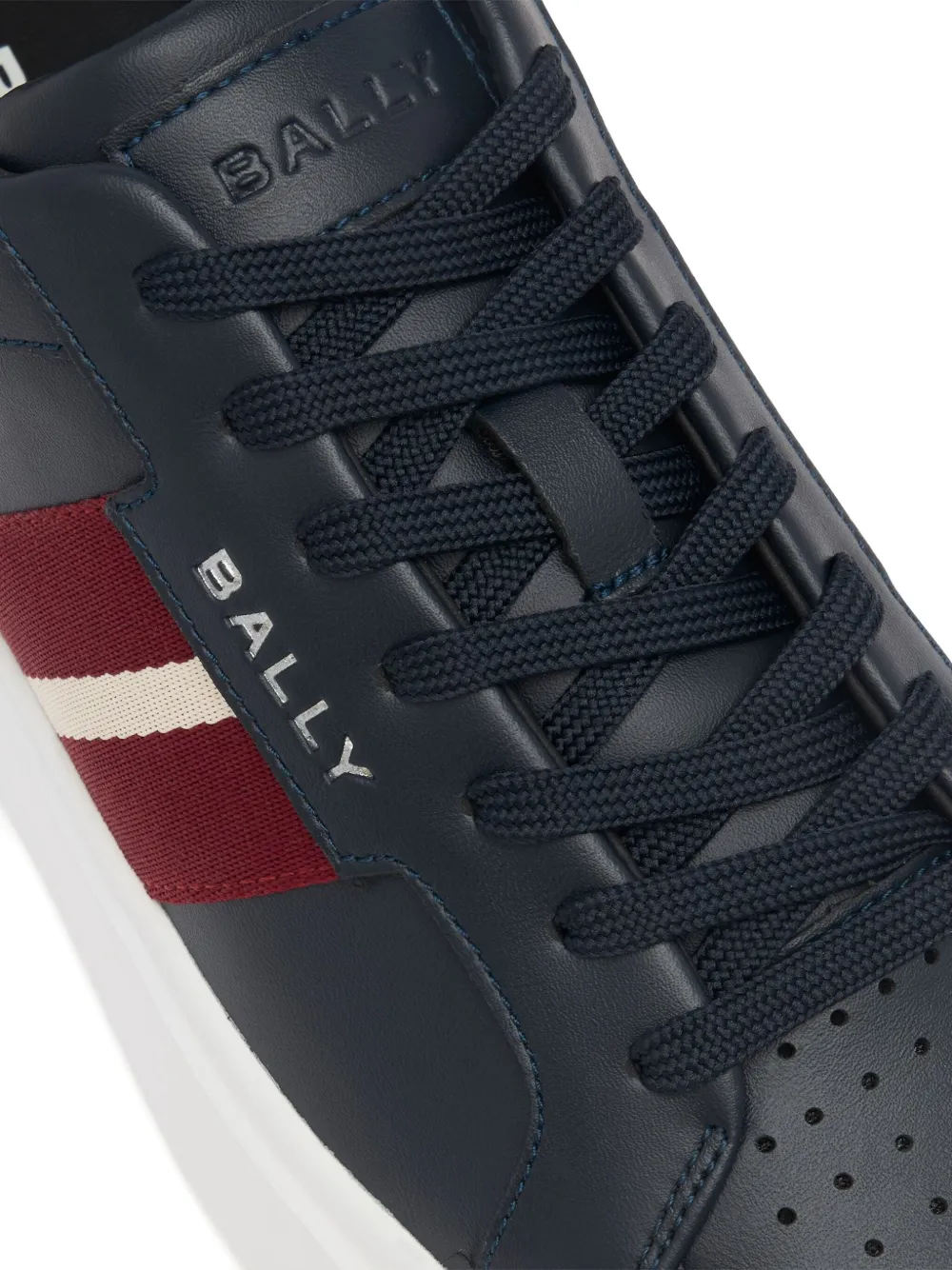 Bally Blayze sneakers met logo en lintdetail Blauw