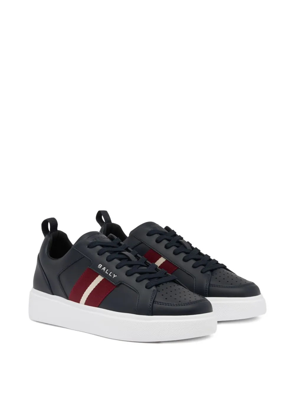 Bally Blayze sneakers met logo en lintdetail Blauw