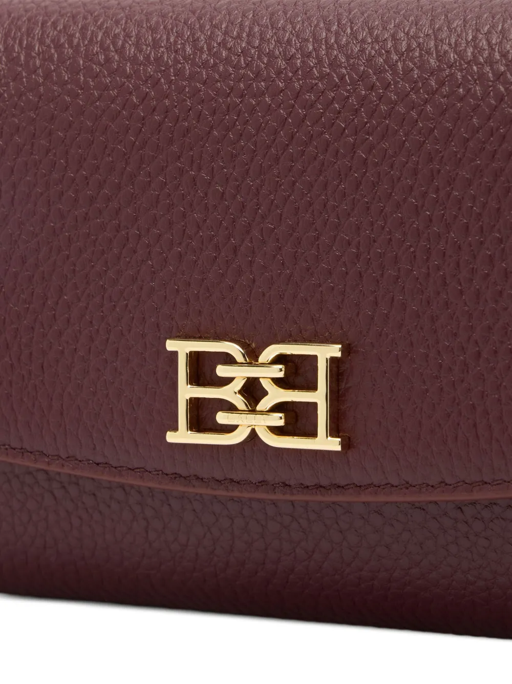 Bally Leren crossbodytas Paars