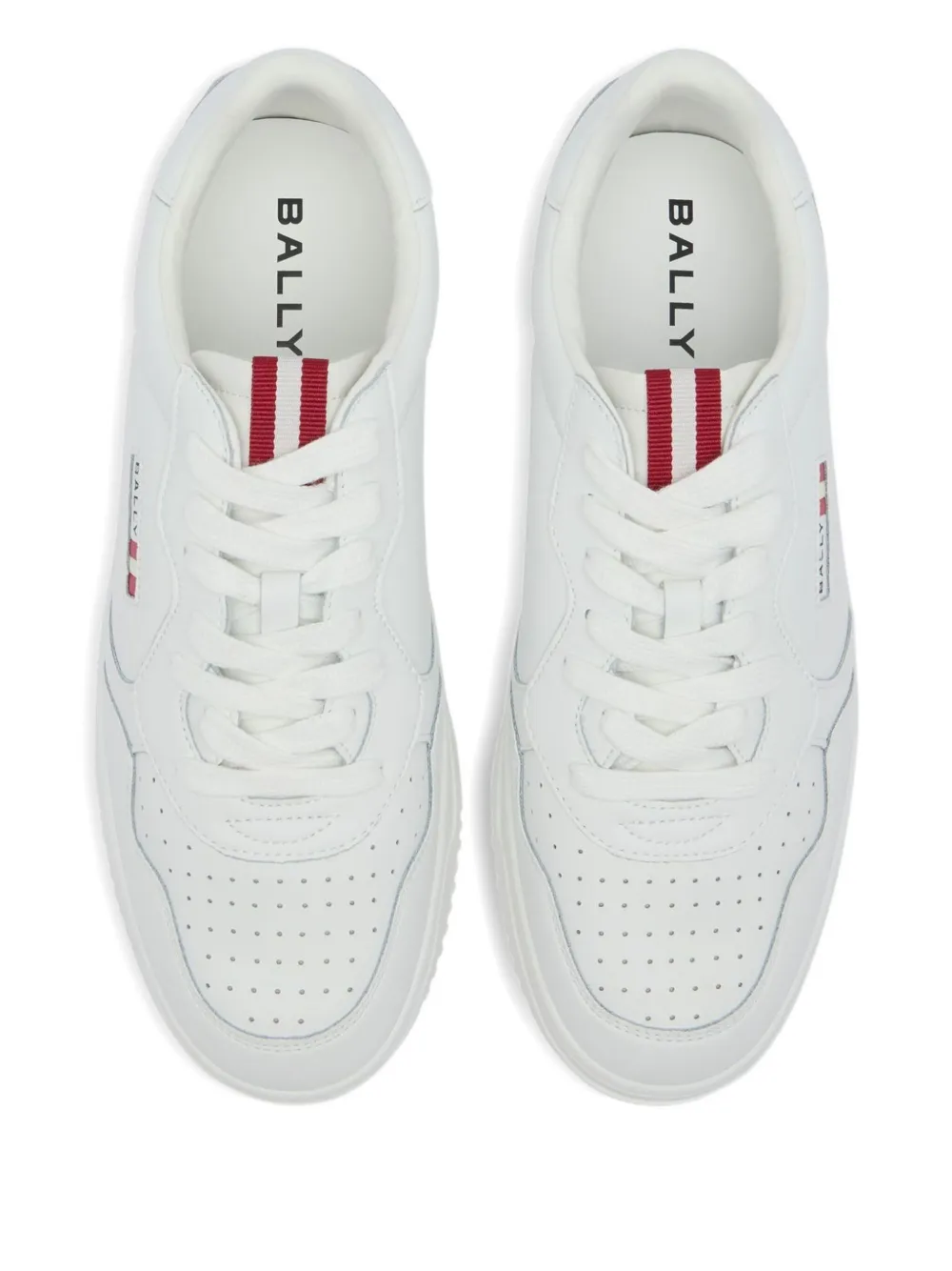 Bally Jasper sneakers met lintdetail Wit