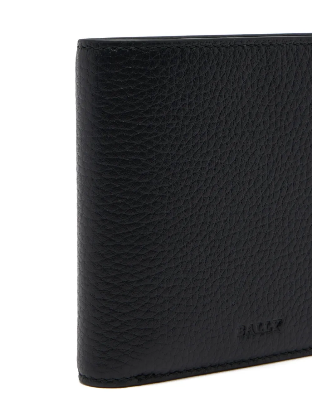 Bally York bewerkte portemonnee met logo Zwart