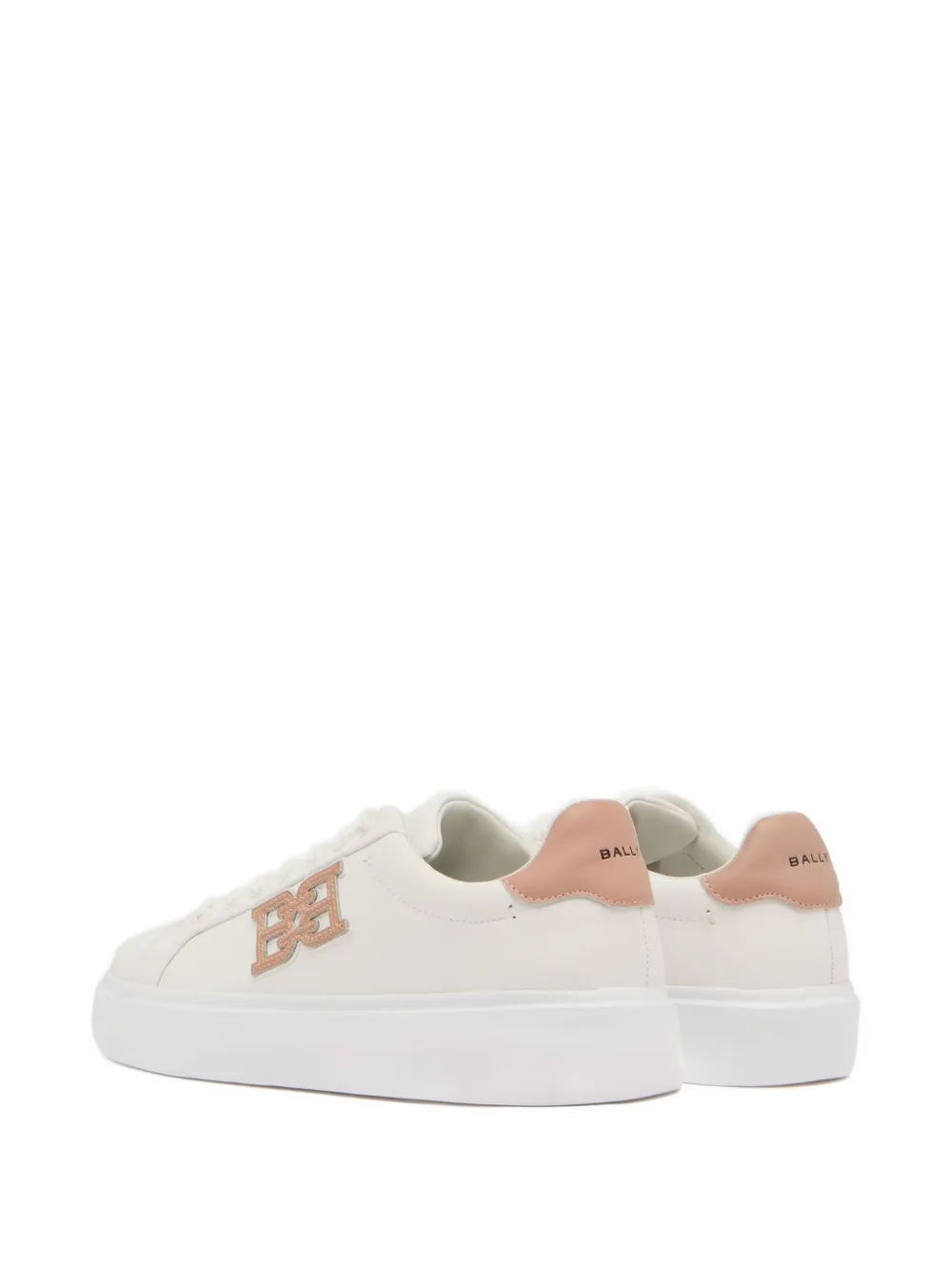 Bally Blayze Lace Up Sneakers In White