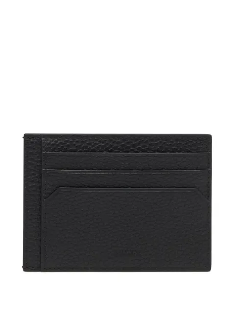 Bally York leather card holder