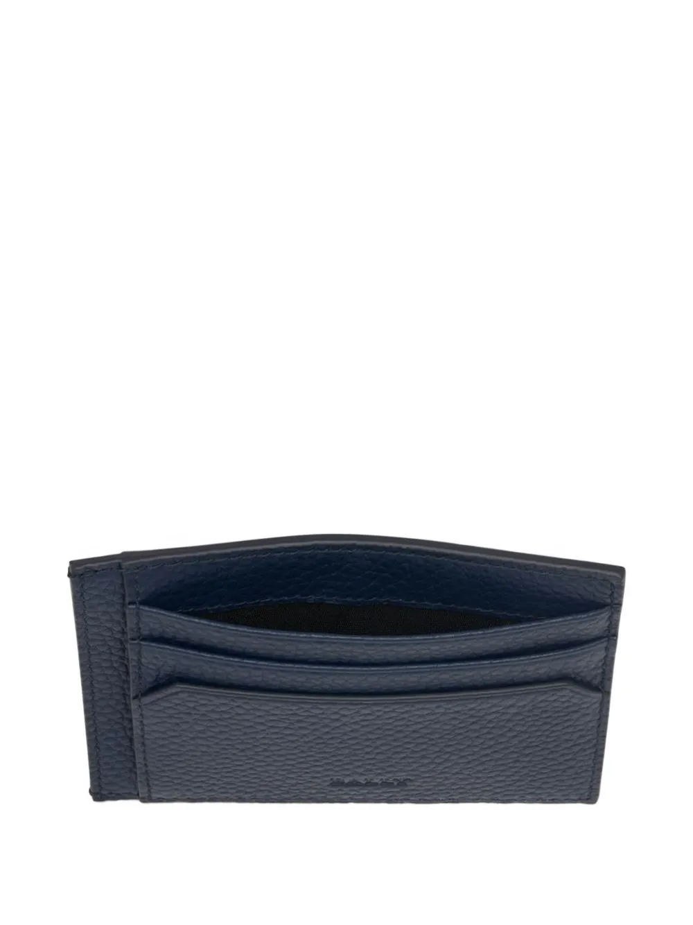 Bally York Business Card Holder In Blue