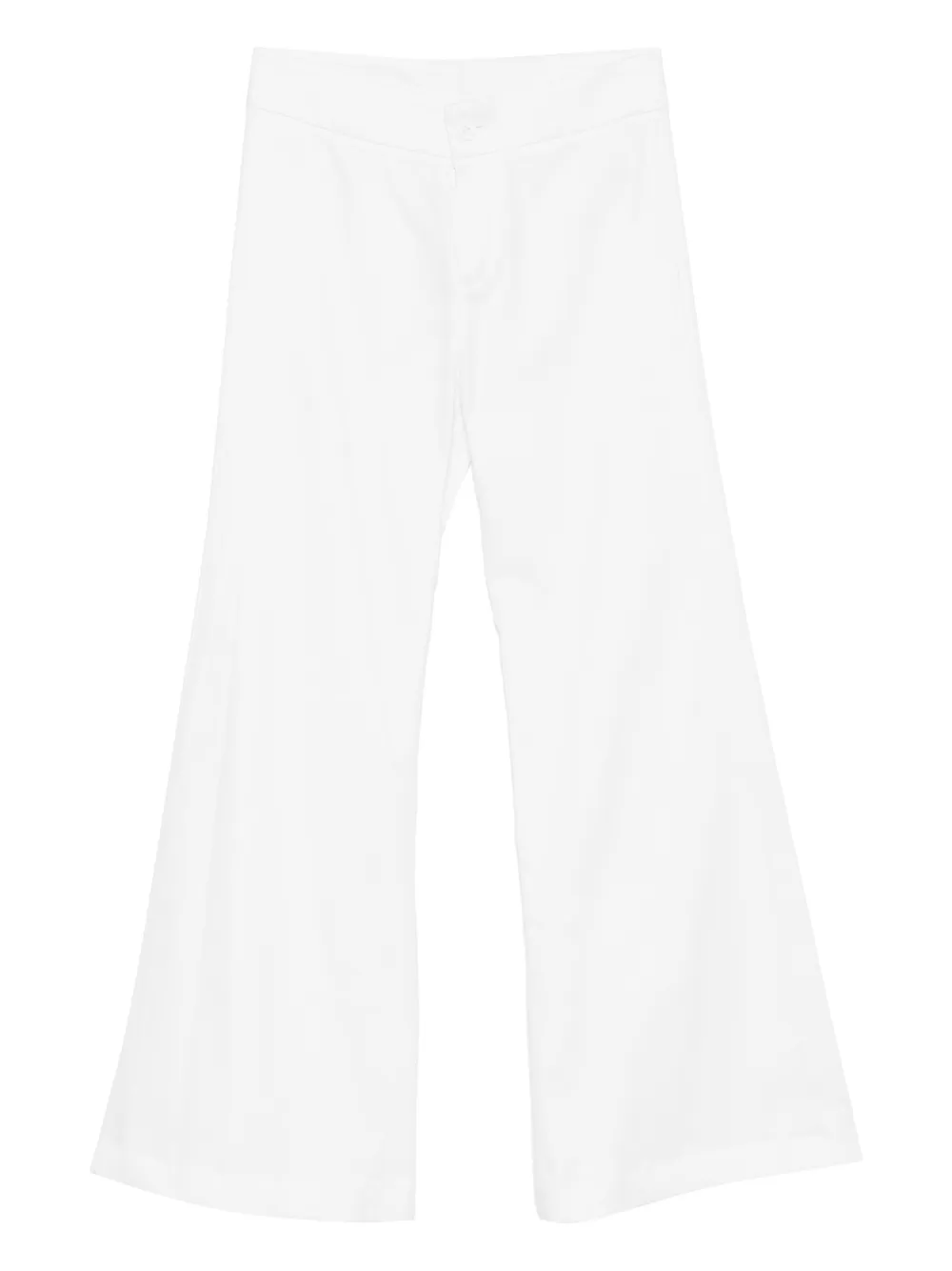 Blaklace Flared Trousers In White
