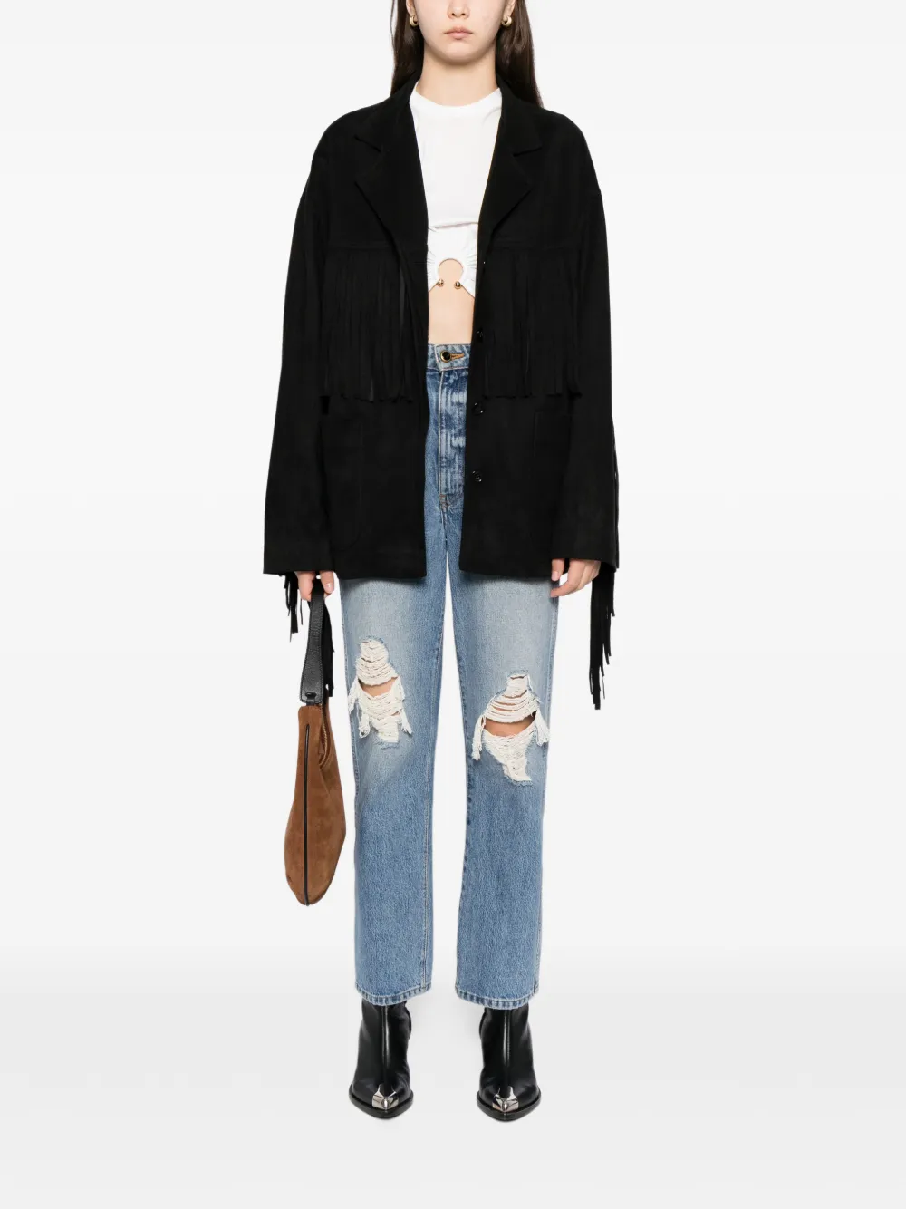 BLAKLACE fringed suede jacket | Leather Jackets | Image 2
