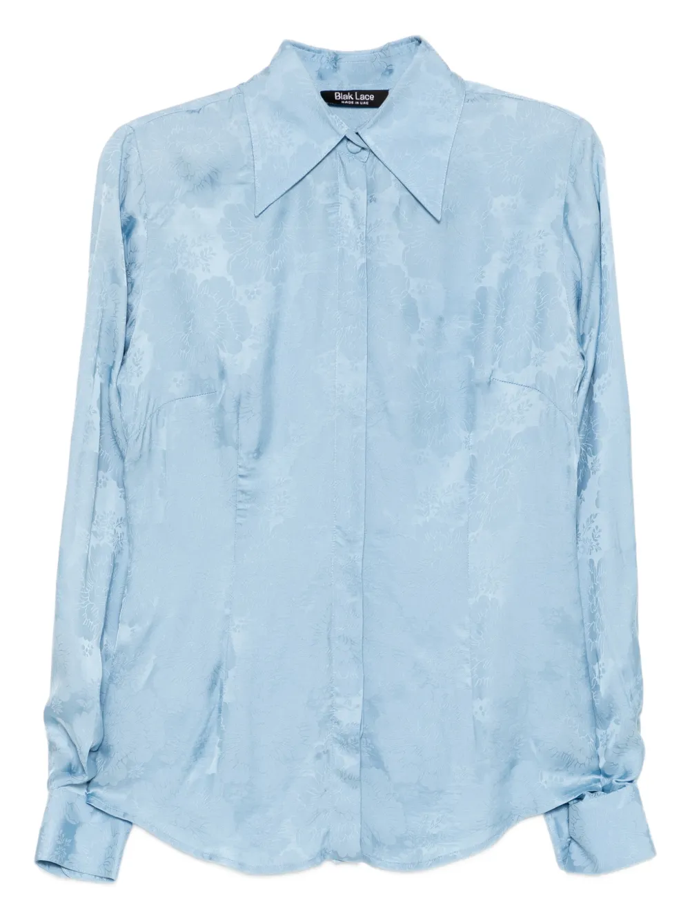 BLAKLACE Camicia a fiori - Blu