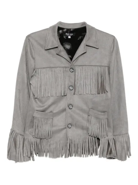 BLAKLACE fringe suede jacket