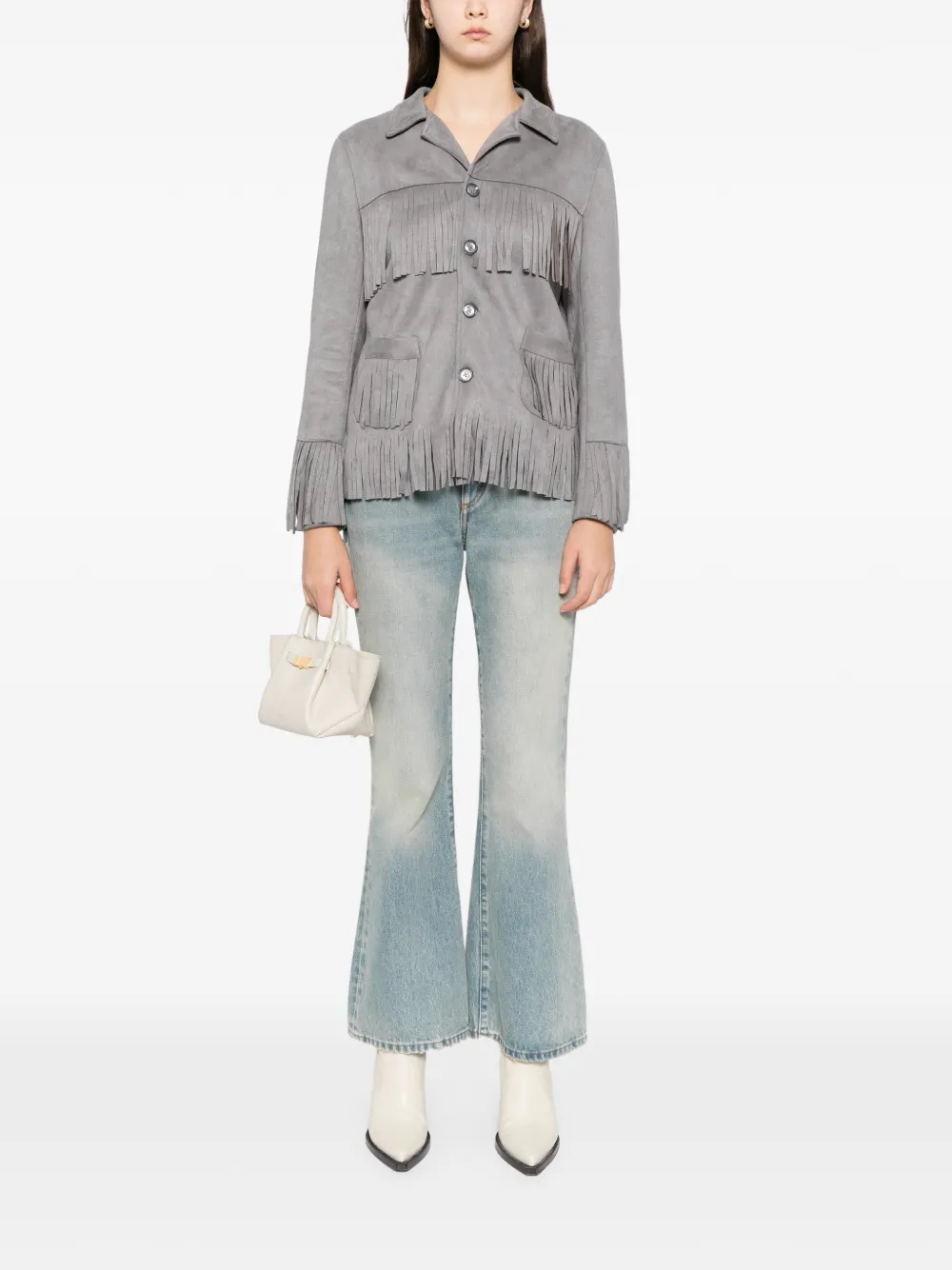 BLAKLACE fringe suede jacket | Leather Jackets | Image 2