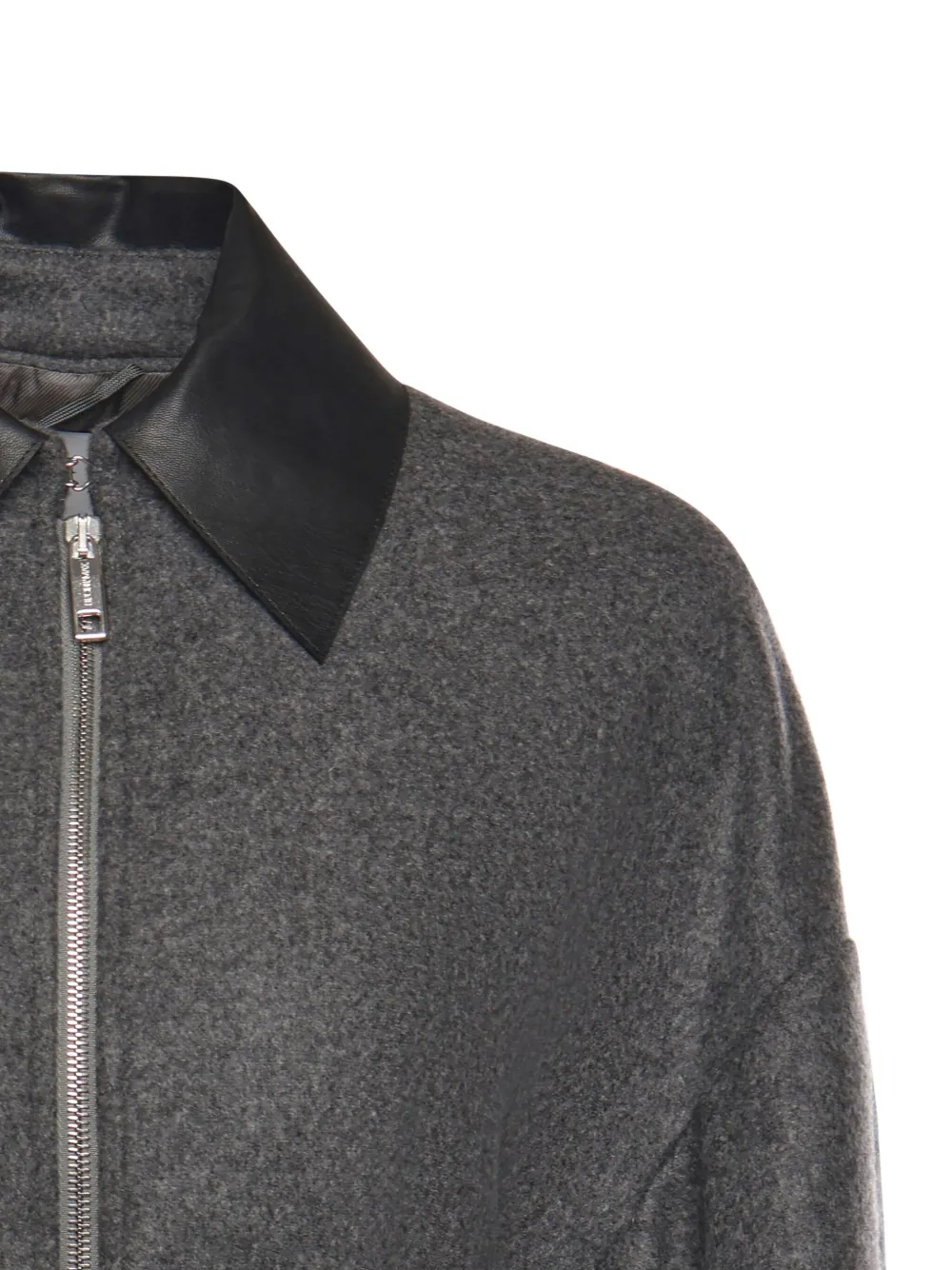 Sportmax Jas met ceintuur Grijs