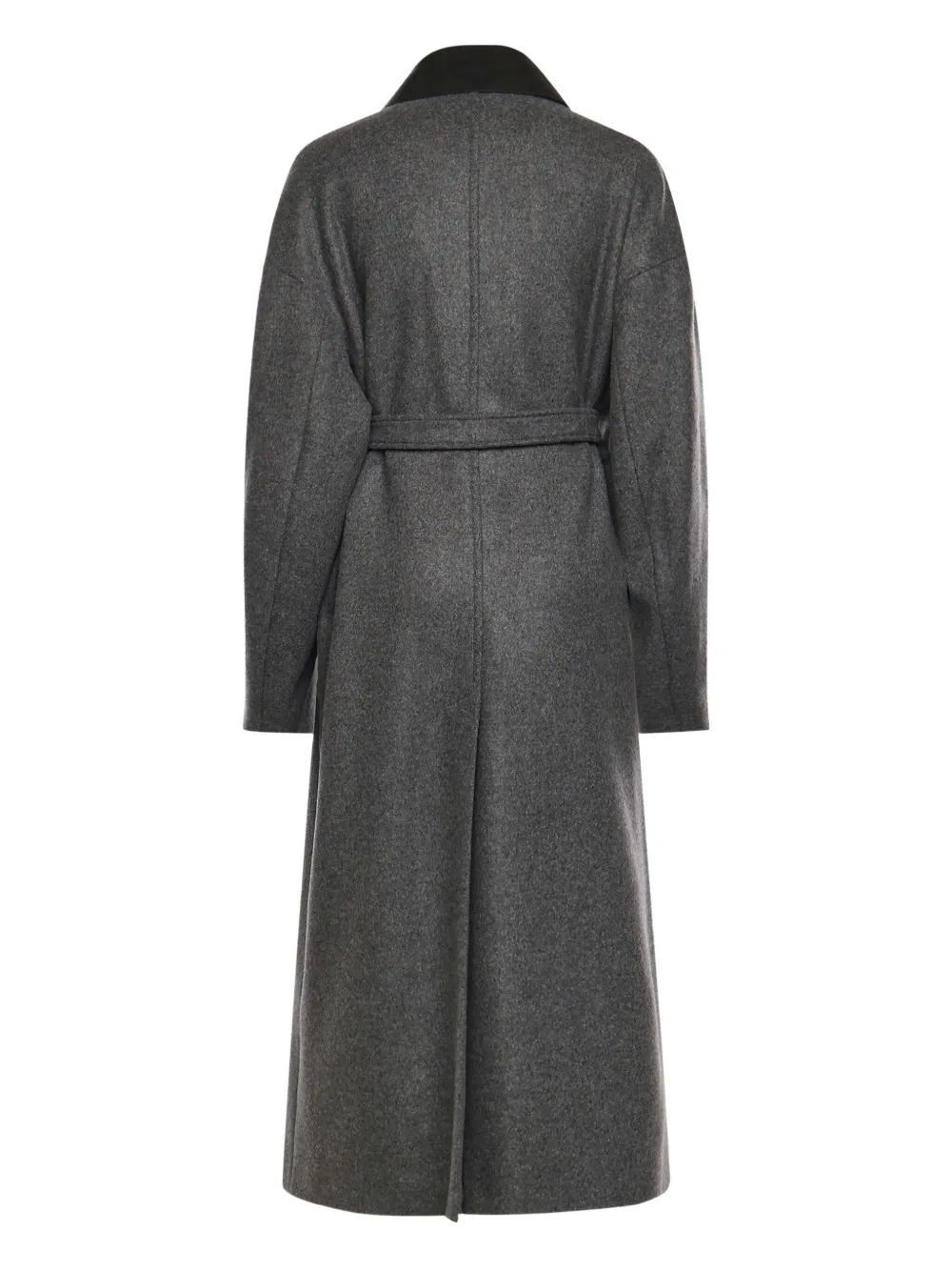Sportmax belted zip coat - Grijs