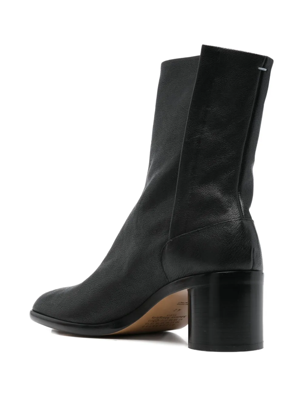 Maison Margiela 55 mm Tabi laarzen met blokhak Zwart