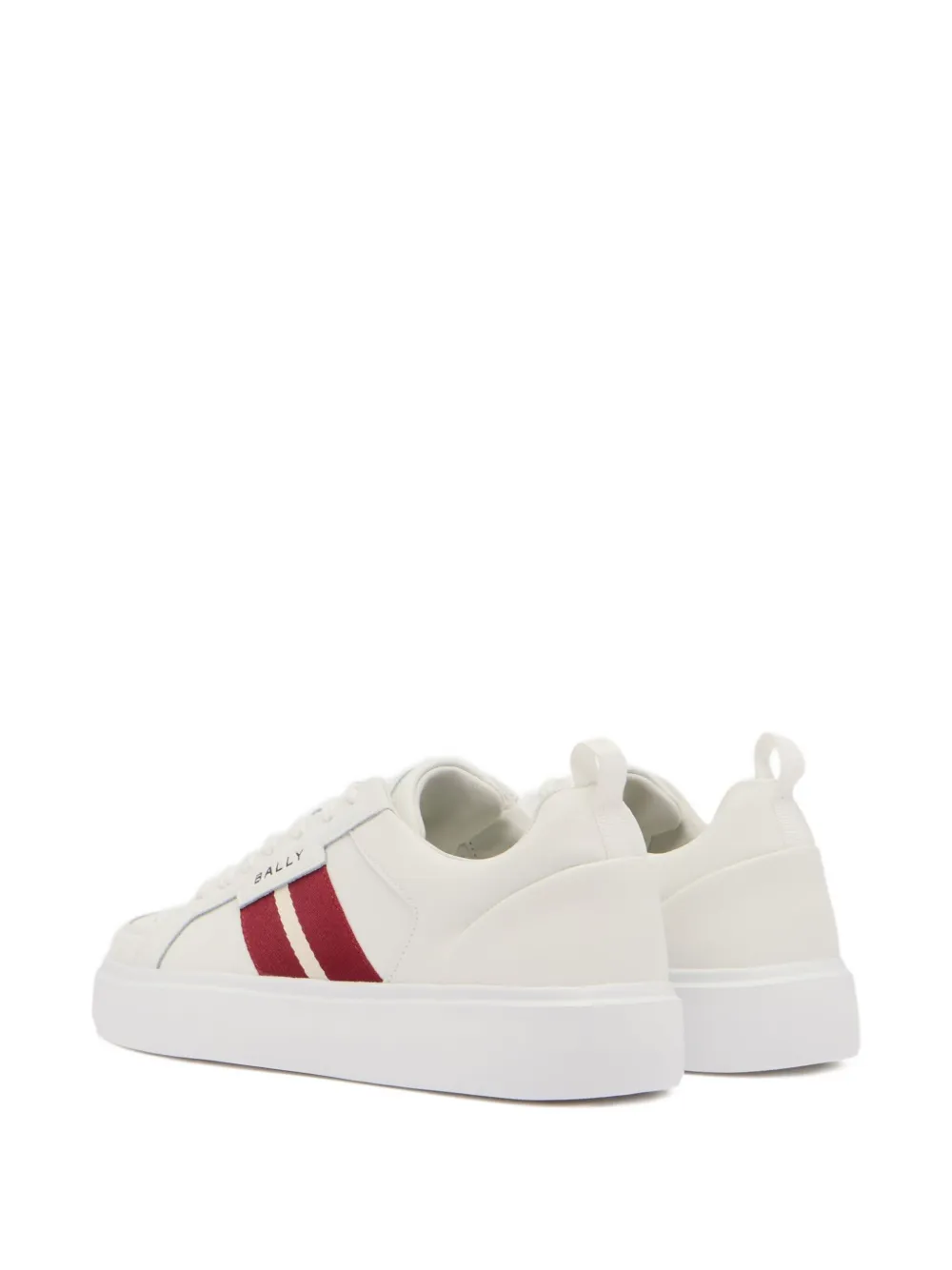 Bally Blayze sneakers met lintdetail en logo Wit