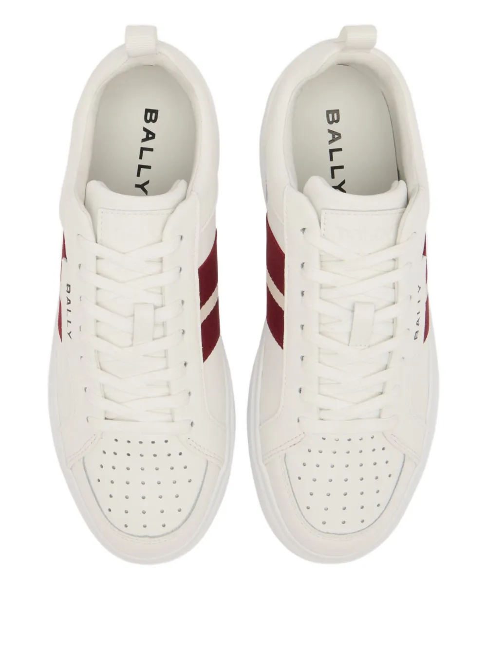 Bally Blayze sneakers met lintdetail en logo Wit